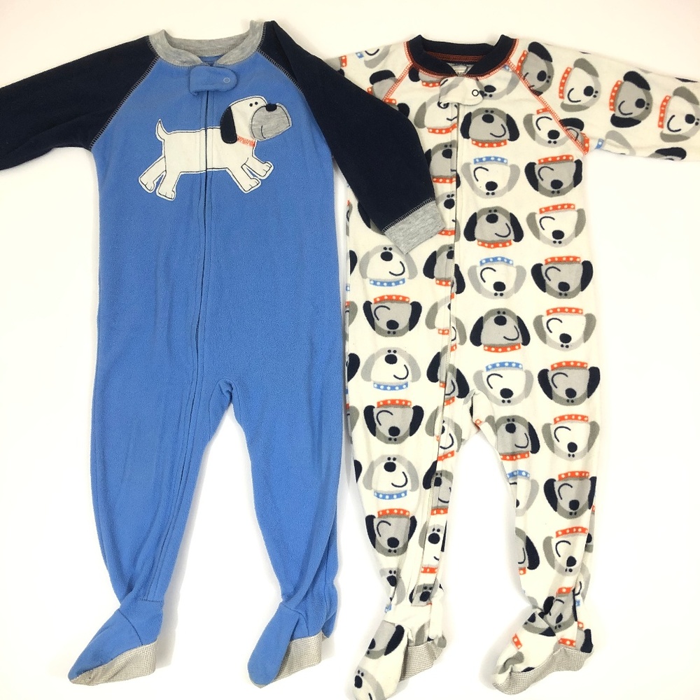 Bundle of Carters Just One You Footies 18 M